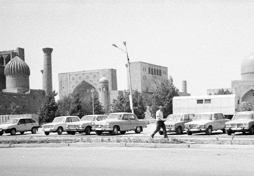 Fanų kalnai · Samarkandas, Registanas 1