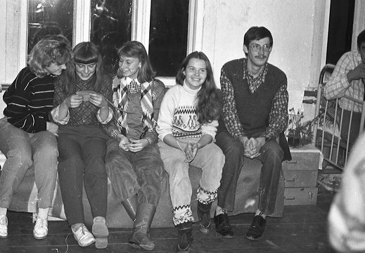 bulvės 1986 · Gitana Maurušaitytė, Gražina Dubosaitė, Ala Zabolotnaja, Vytas Rinkevičius, Sonata Saladžiūtė, Leonas Sadauskas
