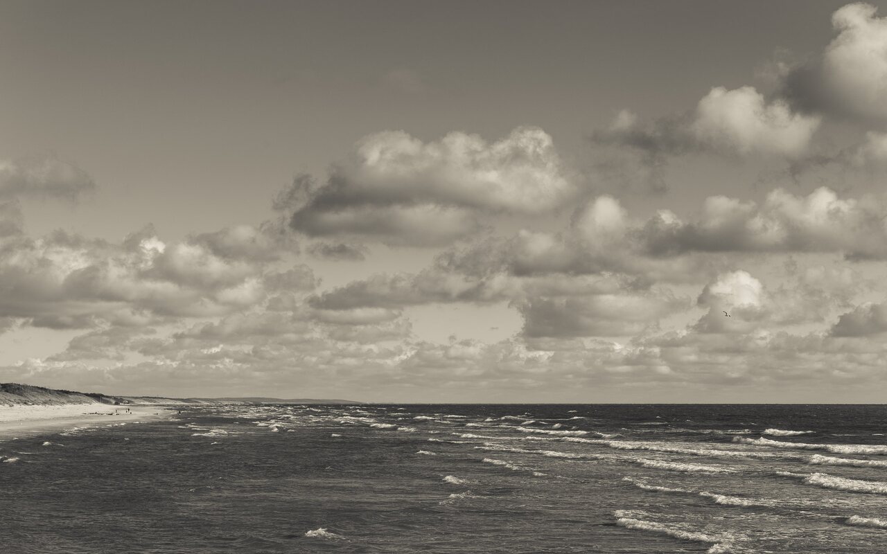 Kopgalis · jūra, debesys