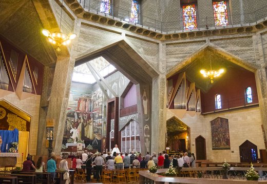 Nazareth · Basilica of the Annunciation, interior