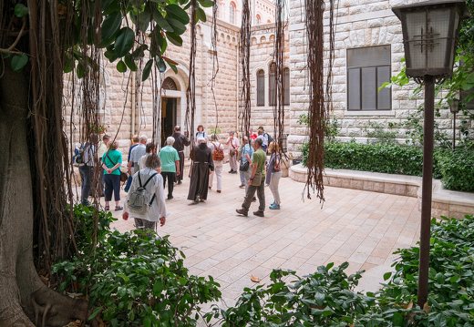 Nazareth · St. Joseph's Church, courtyard