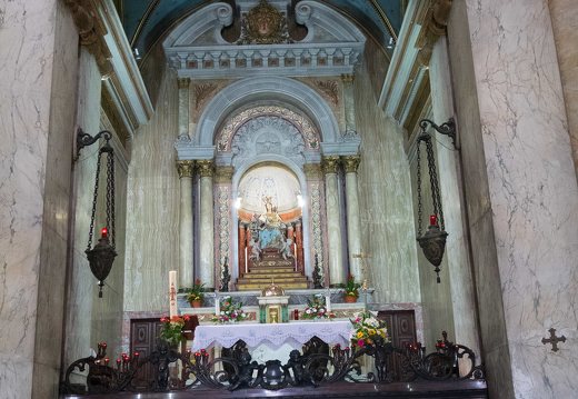 Israel, Haifa · Stella Maris Church altar