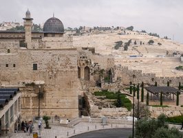 Jerusalem · Al-Aqsa Mosque, Mount of Olives behind