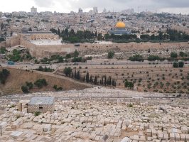 Mount of Olives · view to Al-Aqsa Mosque