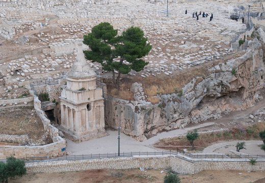 Mount of Olives · Jewish cemetery, prayer