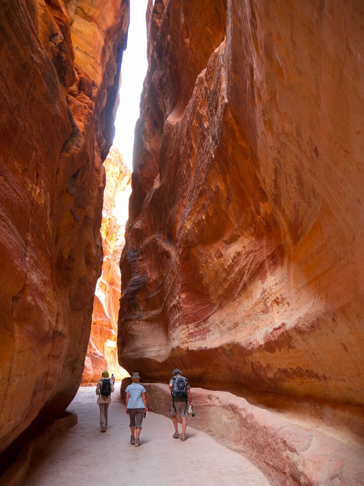 Petra, Jordan · The Siq, water conduit