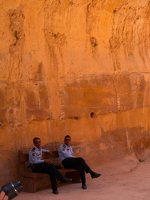 Petra · The Siq guards