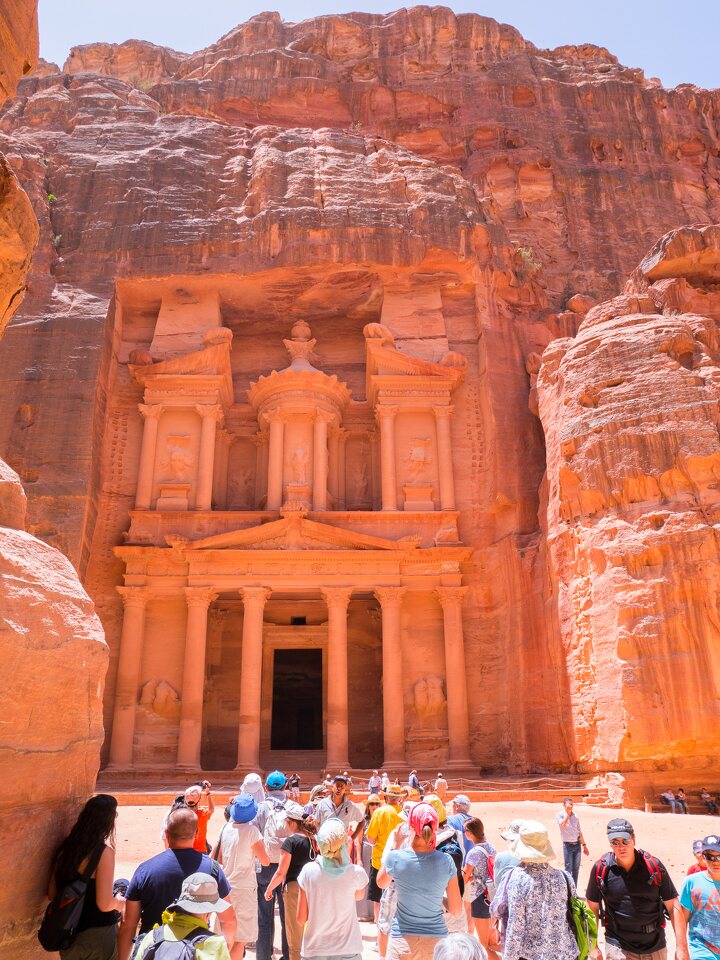 Petra · The Treasury - Al-Khazneh