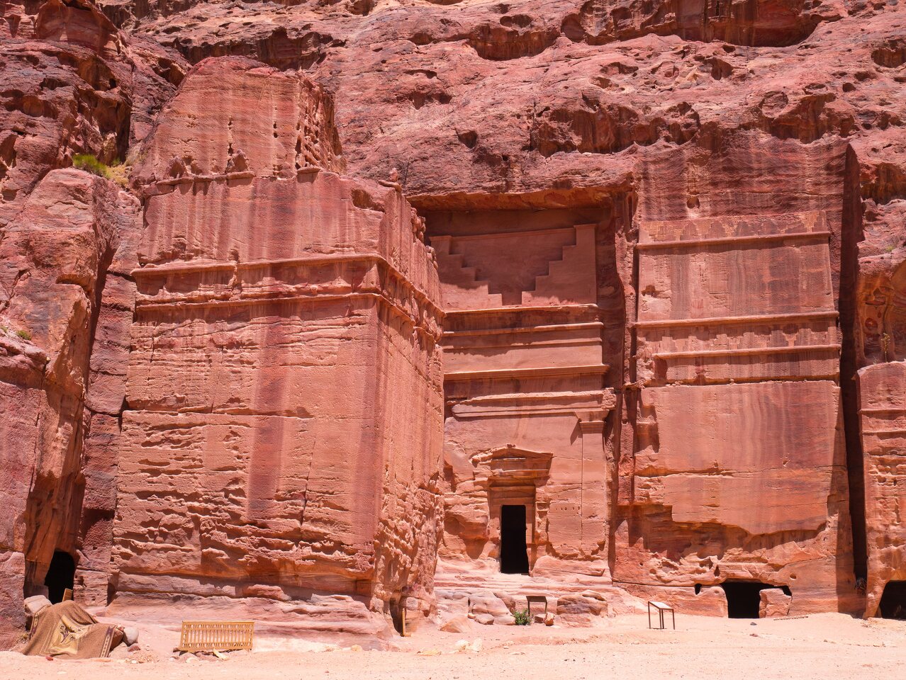 Petra, Jordan · Street of Facades, Tomb BD 825