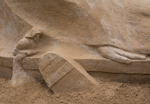 smėlio skulptūros · kuršininkų sakmės 2018