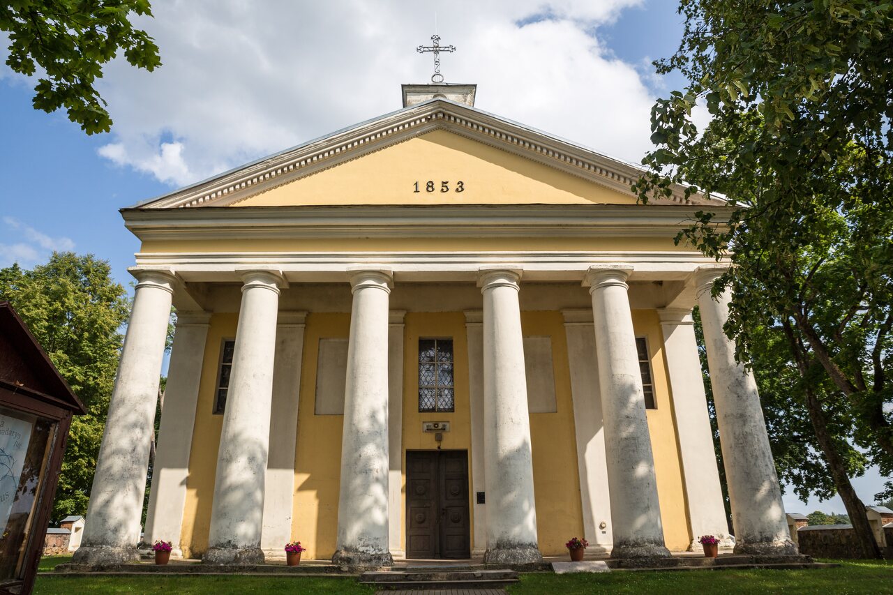 Šventupė - Vidiškiai · dvaras, bažnyčia
