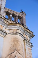 Šumskas · bažnyčios fasado fragmentas