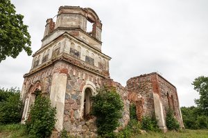 Rudamina · Viešpaties Atsivertimo cerkvės griuvėsiai