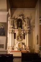 Eišiškės · bažnyčios šoninis altorius