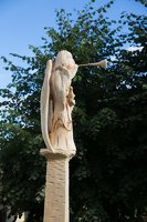 Antalieptė · medinė angelo statulėlė 4070