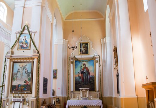 Veisiejų Šv. Jurgio bažnyčia · interjeras