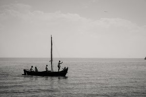 burinė – venterinė valtis · Rusnietis
