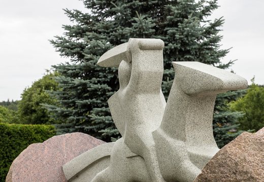 Vyčio skulptūra · Arvydas Ališanka 