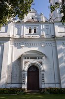 Senasis Subačius · bažnyčios fasadas