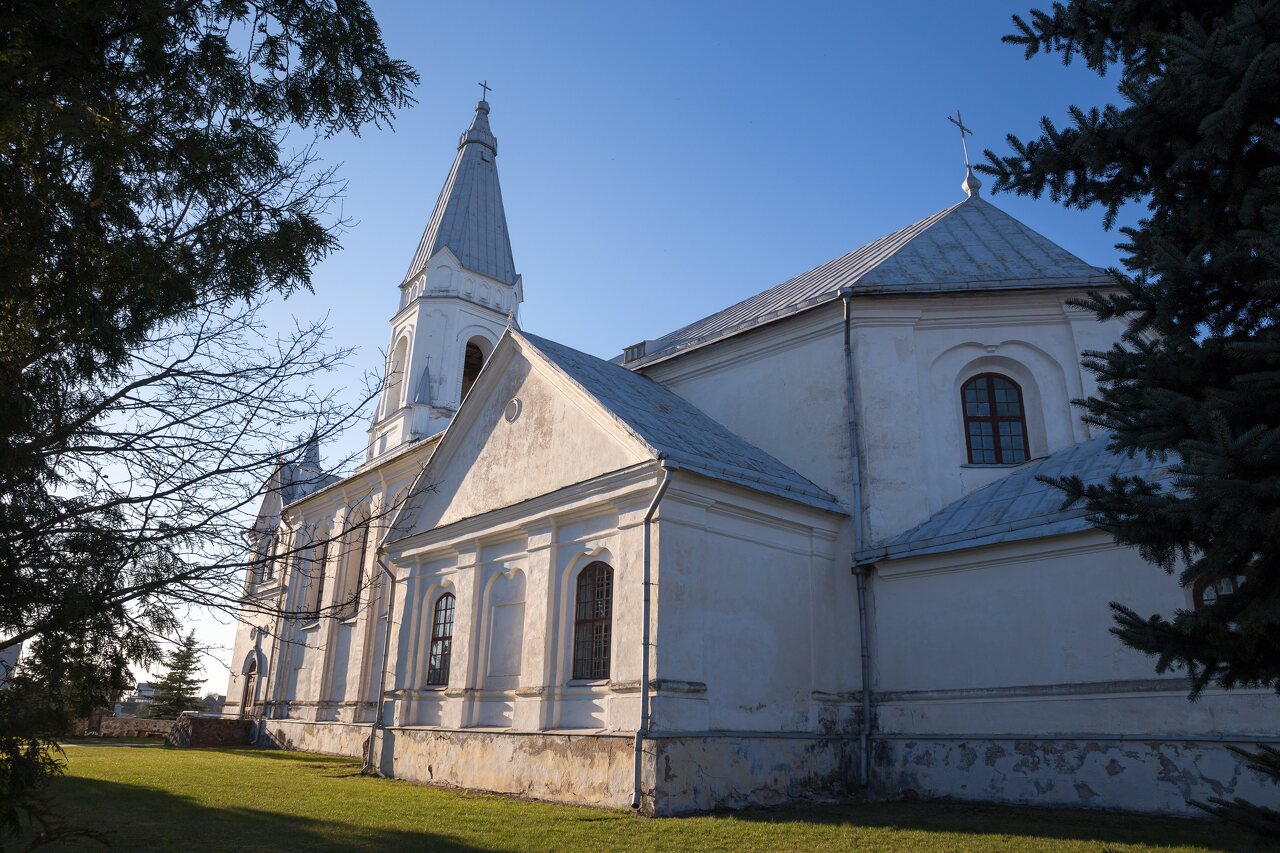 Šėta · bažnyčios galinė dalis