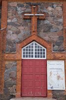 Linkmenų bažnyčia · durys