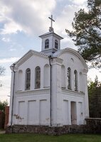 Naujas Strūnaitis · dviaukštė koplyčia–varpinė su bokšteliu