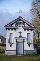 Nemenčinė · bažnyčios šventorius, Parčevskių koplyčia