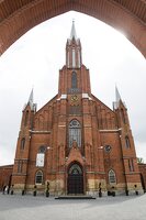 Kaišiadorys · katedros fasadas