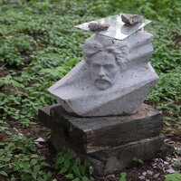 Juodkrantė · beveik baigta skulptūra