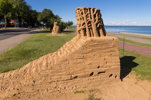 smėlio skulptūros · kuršininkų sakmės 2020