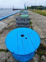Klaipėda, šalia Smiltynės jachtklubo · recycling art